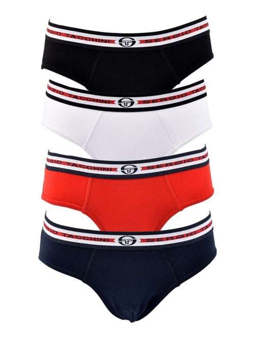 Slips kinderen SERGIO TACCHINI Set van 4 - Kiabi Slips kinderen SERGIO TACCHINI Set van 4 - Kiabi