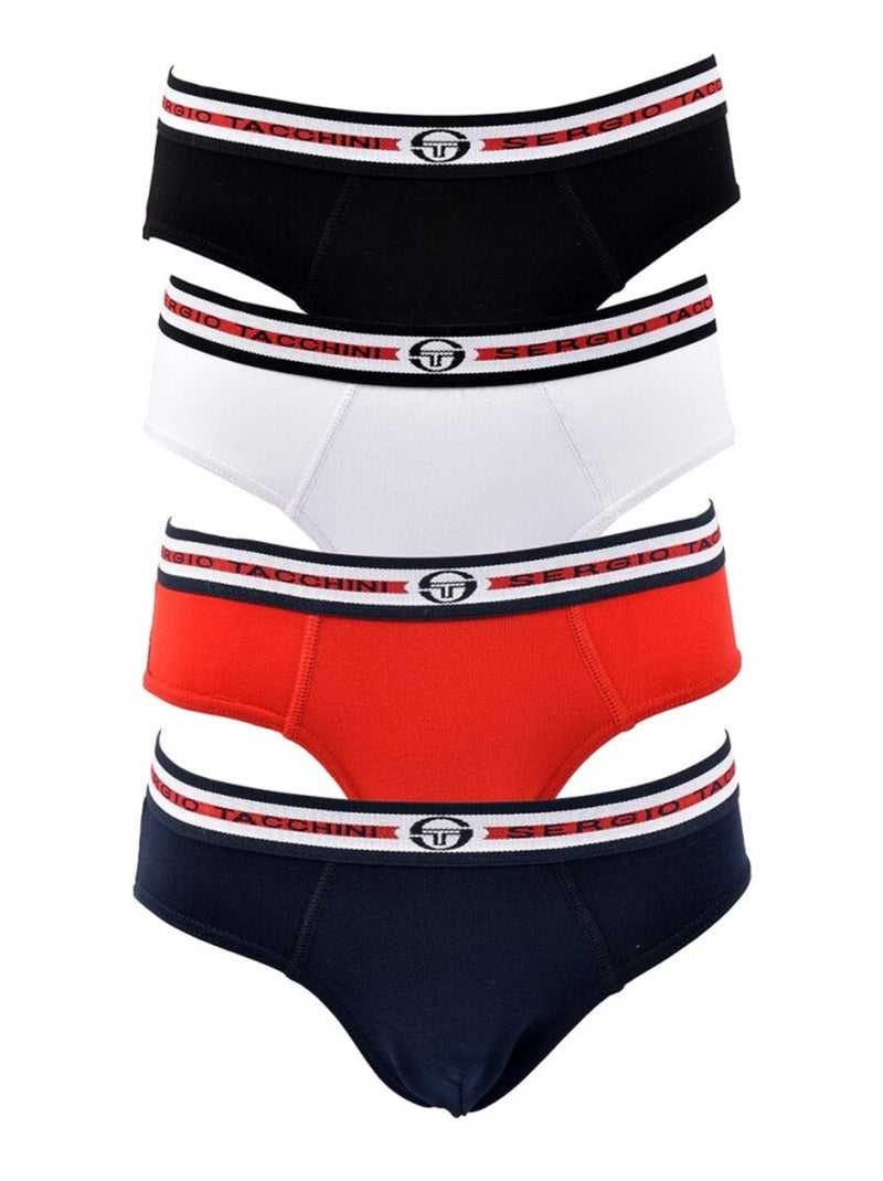 Slips kinderen SERGIO TACCHINI Set van 4 Multicolor - Kiabi