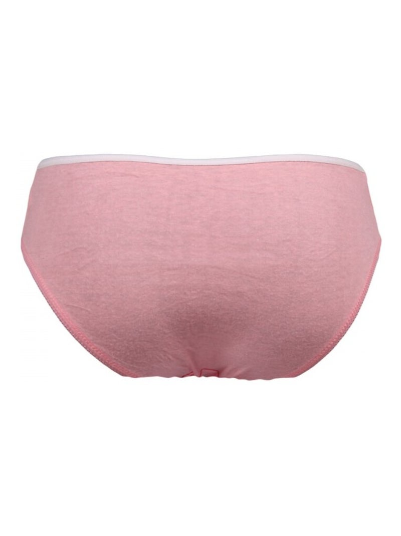 Slips meisje set van 6 Wit Roze Blauw - Kiabi