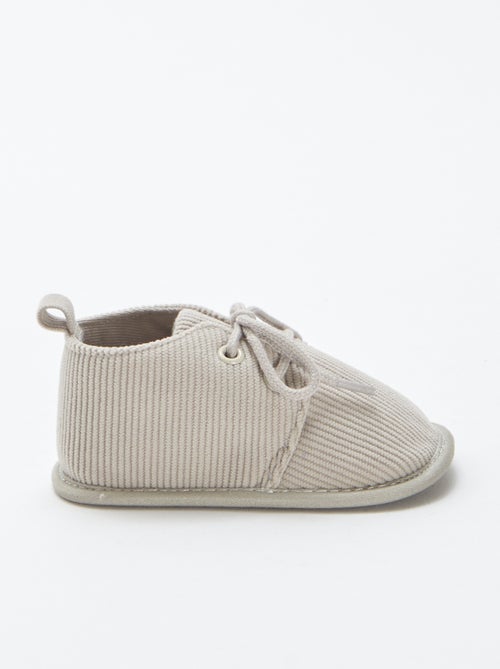 Sloffen met veters - Kiabi