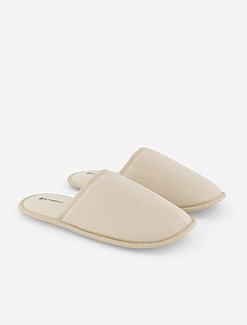 Sloffen van velours