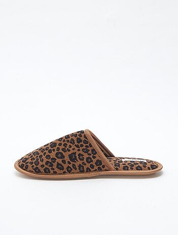 Sloffen van velours