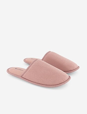 Sloffen van velours