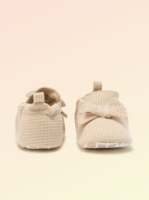 Slofjes 'Kitchoun' met details van katoen - Kiabi Slofjes 'Kitchoun' met details van katoen - Kiabi