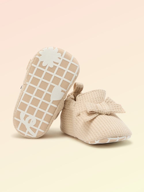 Slofjes 'Kitchoun' met details van katoen - Kiabi Slofjes 'Kitchoun' met details van katoen - Kiabi