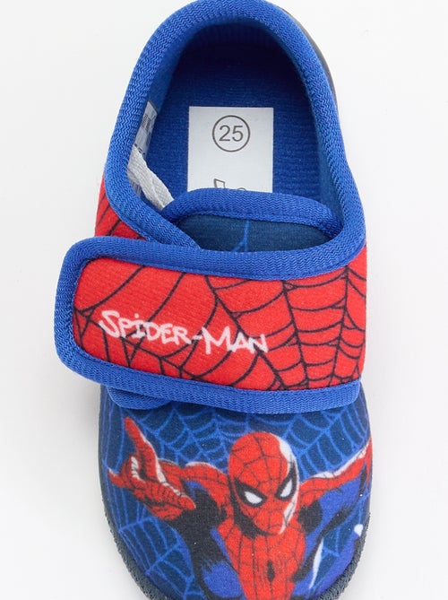 Slofjes met klittenband 'Spiderman' - Kiabi