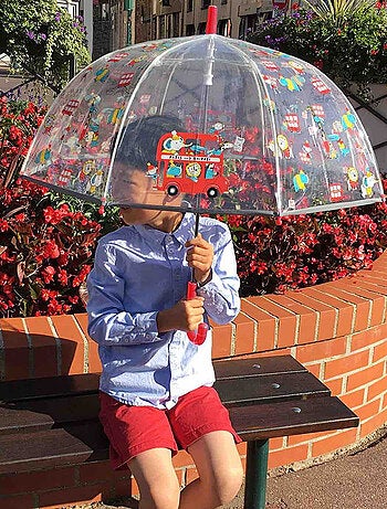 Smati | parapluie enfant transparent animaux