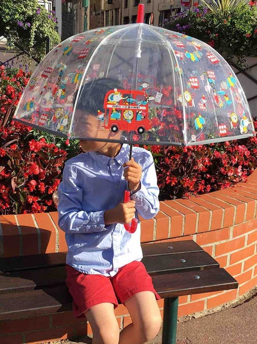 Smati | parapluie enfant transparent animaux - Kiabi