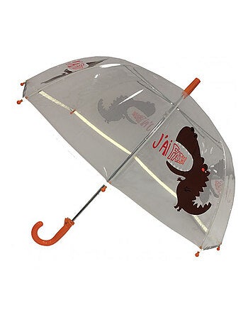 Smati | parapluie enfant transparent dinosaure