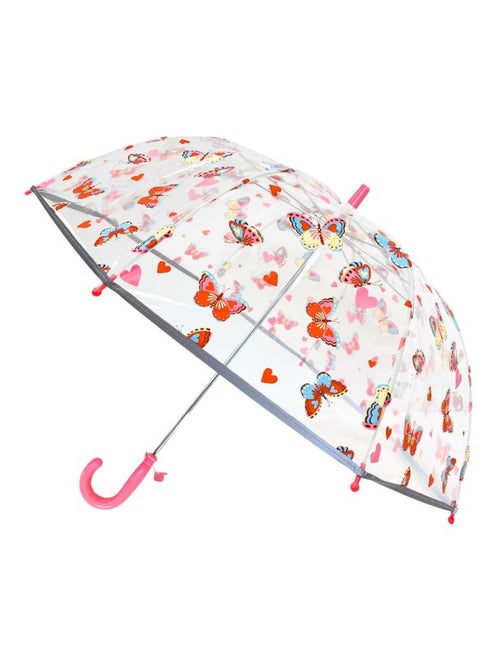 Smati | parapluie enfant transparent papillon - Kiabi