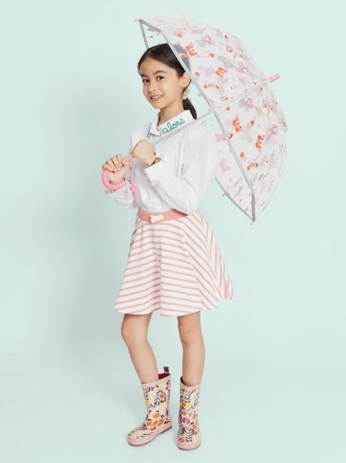 Smati | parapluie enfant transparent papillon - Kiabi