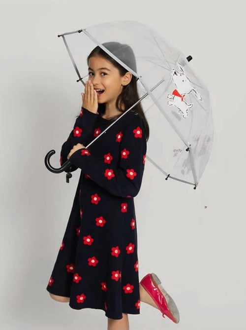 Smati | parapluie enfant transparent petit chien scotty - Kiabi