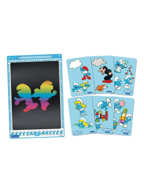 Smurfs 11’’ meerkleurige leer- en teken-e-ink-tablet met sjablonen - Kiabi Smurfs 11’’ meerkleurige leer- en teken-e-ink-tablet met sjablonen - Kiabi