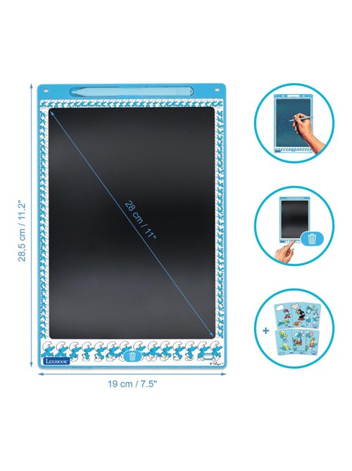 Smurfs 11’’ meerkleurige leer- en teken-e-ink-tablet met sjablonen - Kiabi Smurfs 11’’ meerkleurige leer- en teken-e-ink-tablet met sjablonen - Kiabi
