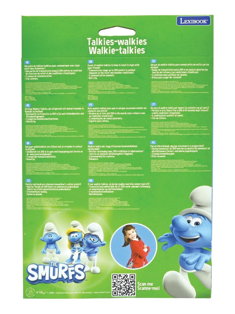 Smurfs walkie-talkies tot 120m N.v.t. - Kiabi