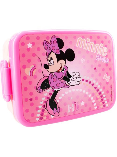 Snackdoos Minnie van PVC met opening gemakkelijk 16 x 13 x 5 cm MINNIE - Kiabi