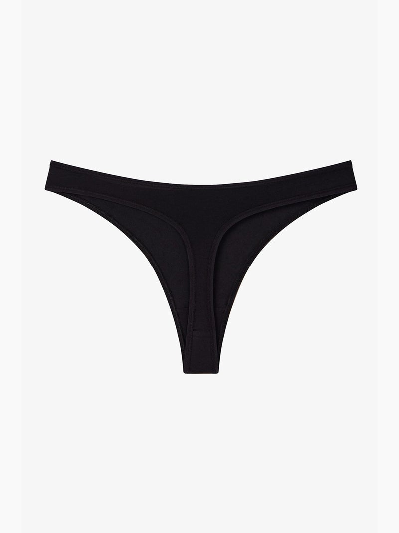 Snake tanga met slangenprint penti Bruin - Kiabi