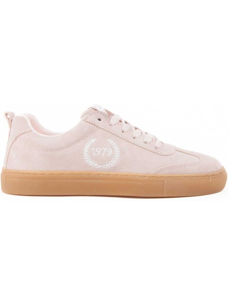 Sneaker natuurlijk leer montevita Beige - Kiabi