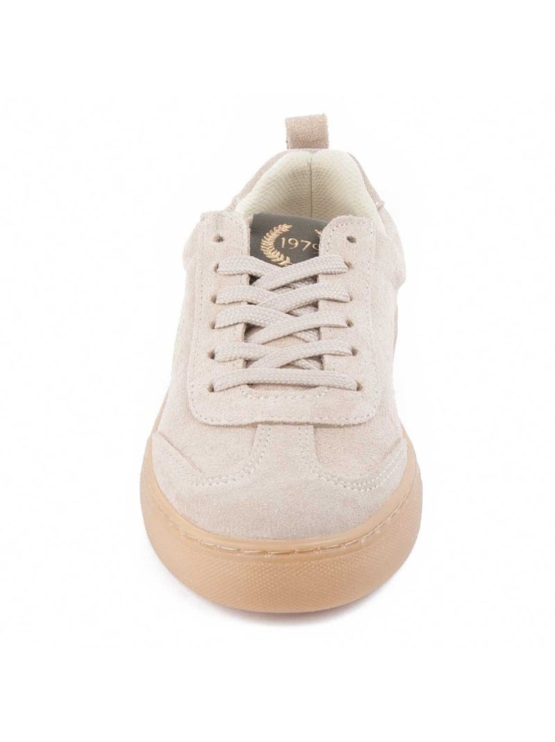 Sneaker Natuurlijk Leer Montevita Beige - Kiabi