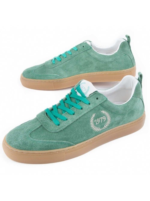 Sneaker natuurlijk leer montevita - Kiabi