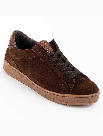 Sneaker Natuurlijk Leer Purapiel