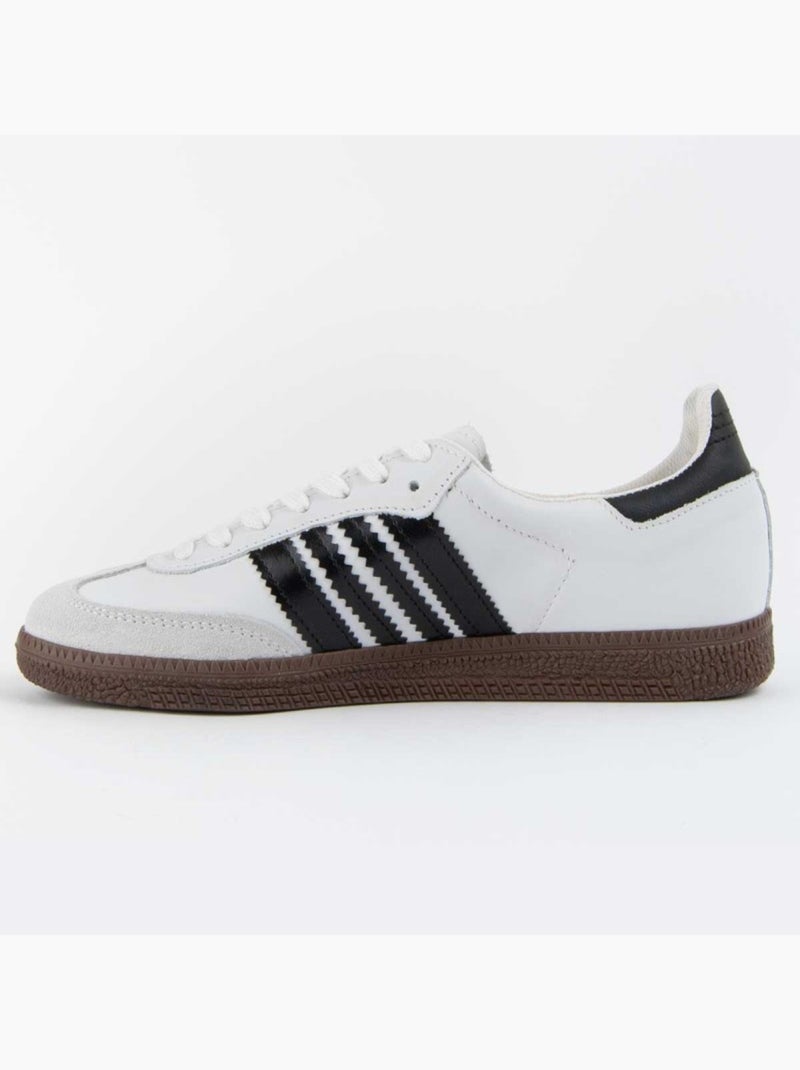 Sneaker Natuurlijk Leer Purapiel Wit - Kiabi