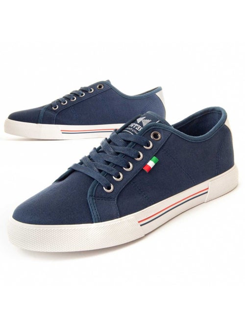 Sneaker synthetisch materiaal en textiel montevita - Kiabi