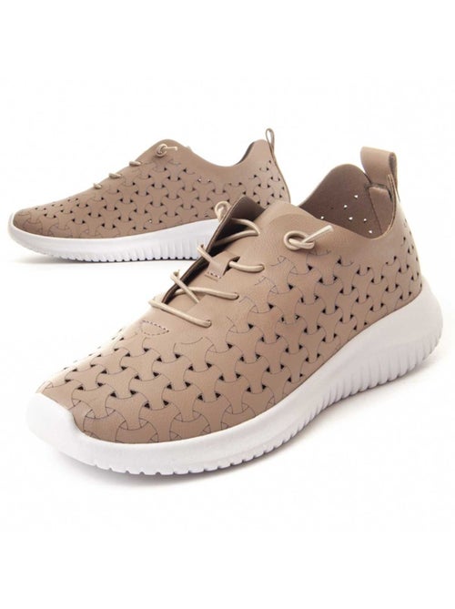 Sneaker Synthetisch Materiaal En Textiel Montevita - Kiabi Sneaker Synthetisch Materiaal En Textiel Montevita - Kiabi