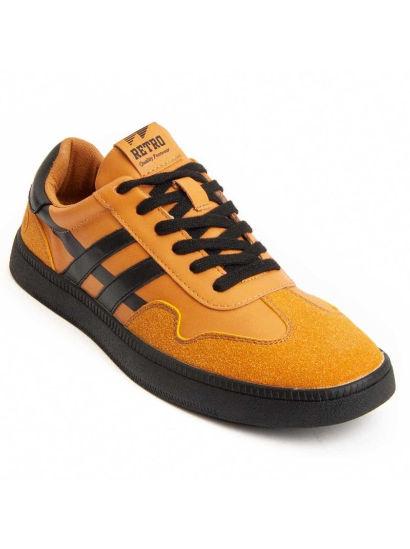 Sneaker Synthetisch Materiaal En Textiel Montevita Geel - Kiabi