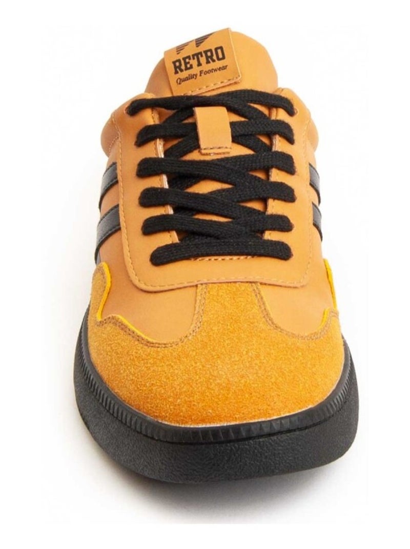 Sneaker Synthetisch Materiaal En Textiel Montevita Geel - Kiabi
