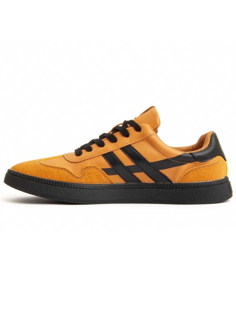 Sneaker Synthetisch Materiaal En Textiel Montevita Geel - Kiabi