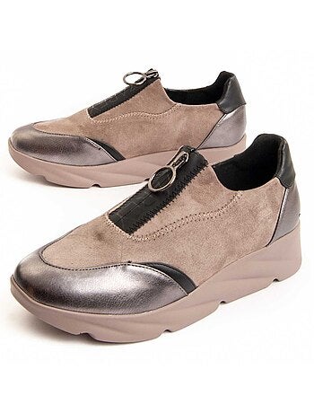 Sneaker Synthetisch Materiaal En Textiel Montevita