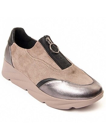 Sneaker Synthetisch Materiaal En Textiel Montevita