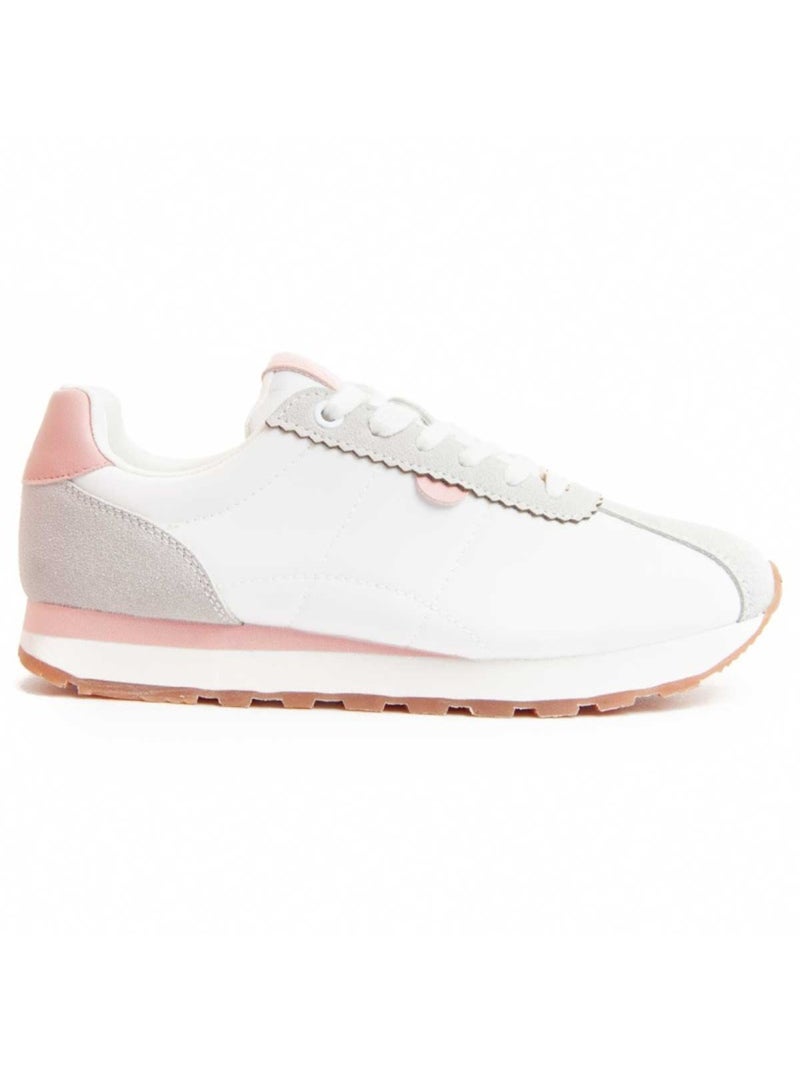 Sneaker Synthetisch Materiaal En Textiel Montevita Wit - Kiabi