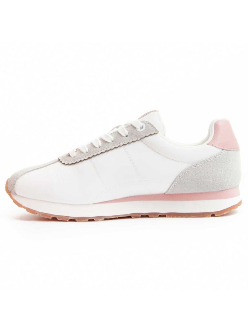 Sneaker Synthetisch Materiaal En Textiel Montevita Wit - Kiabi