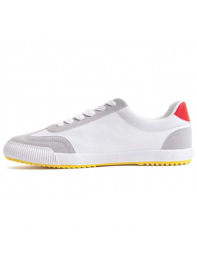 Sneaker Synthetisch Materiaal En Textiel Montevita Wit - Kiabi