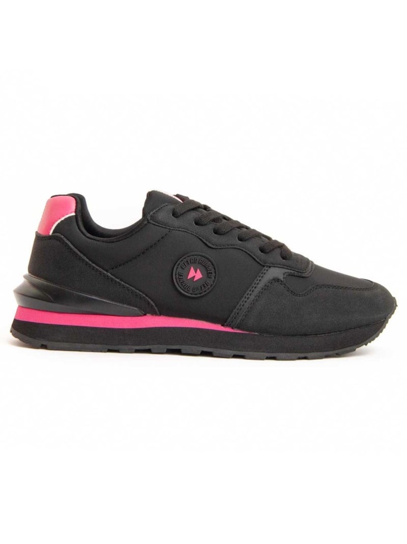 Sneaker Synthetisch Materiaal En Textiel Montevita Zwart - Kiabi