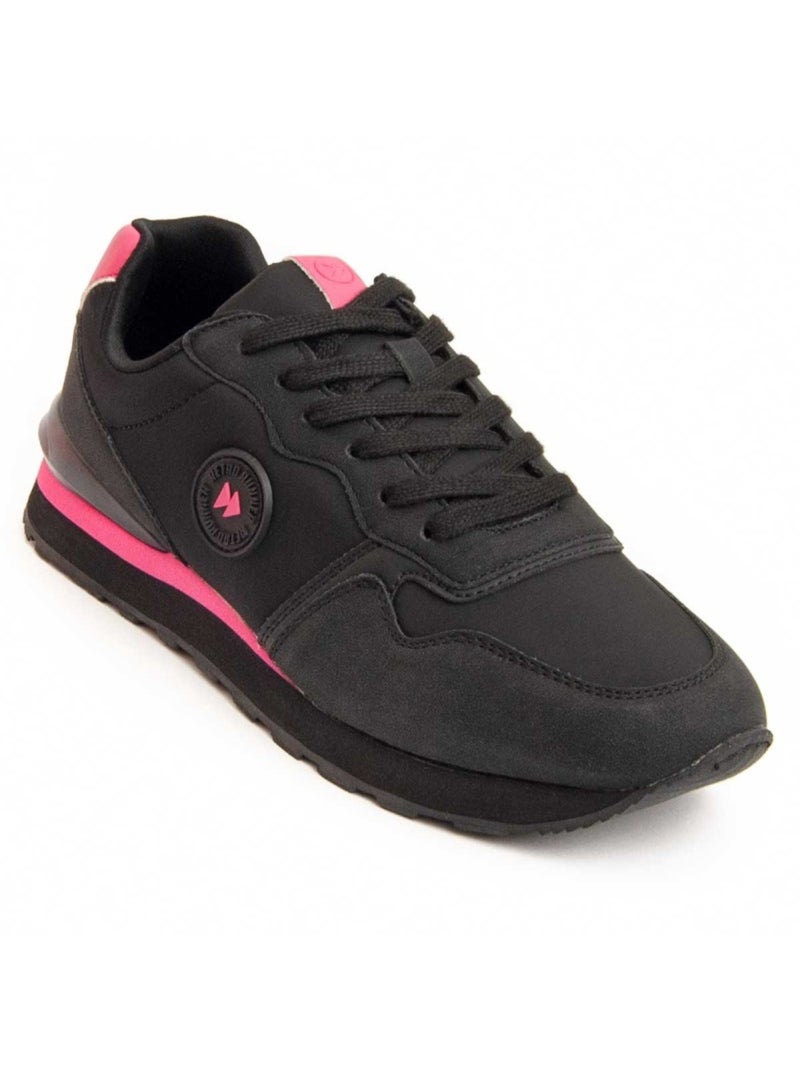 Sneaker Synthetisch Materiaal En Textiel Montevita Zwart - Kiabi