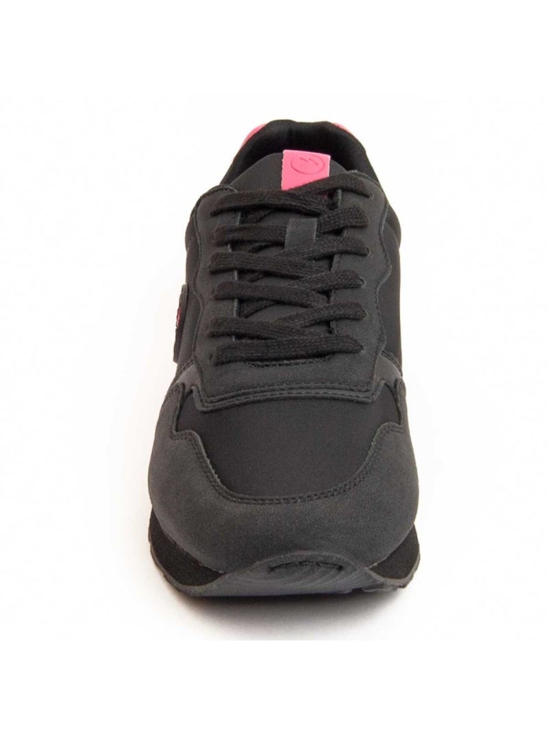Sneaker Synthetisch Materiaal En Textiel Montevita Zwart - Kiabi