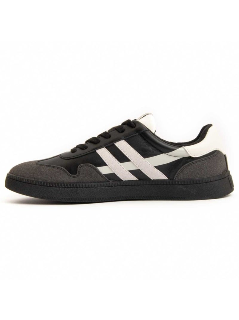 Sneaker Synthetisch Materiaal En Textiel Montevita Zwart - Kiabi