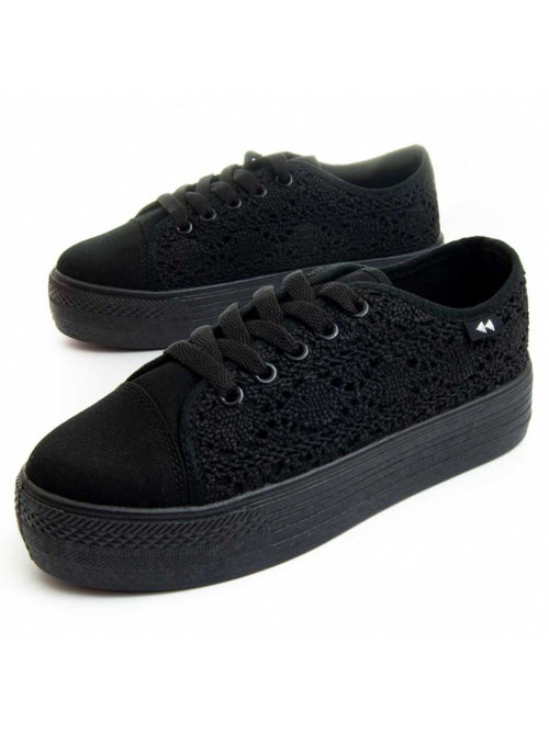 Sneaker Synthetisch Materiaal En Textiel Montevita - Kiabi Sneaker Synthetisch Materiaal En Textiel Montevita - Kiabi