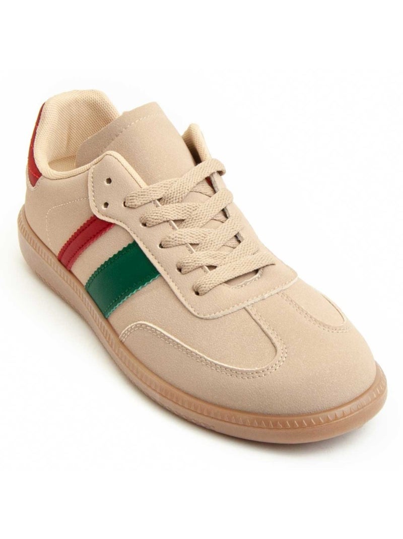 Sneaker Synthetisch Materiaal Montevita Beige - Kiabi