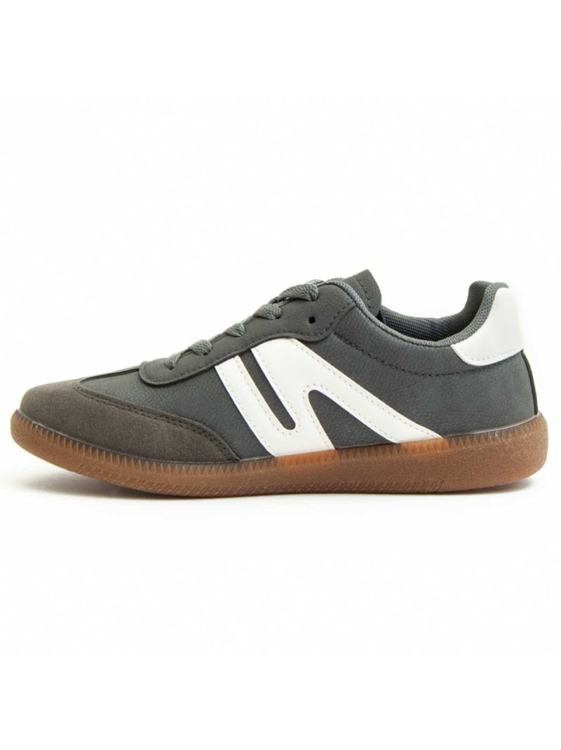 Sneaker Synthetisch Materiaal Montevita Grijs - Kiabi