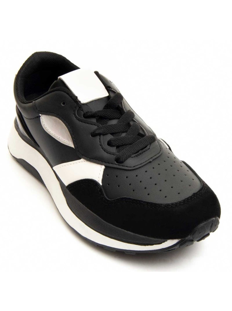 Sneaker Synthetisch Materiaal Montevita Zwart - Kiabi