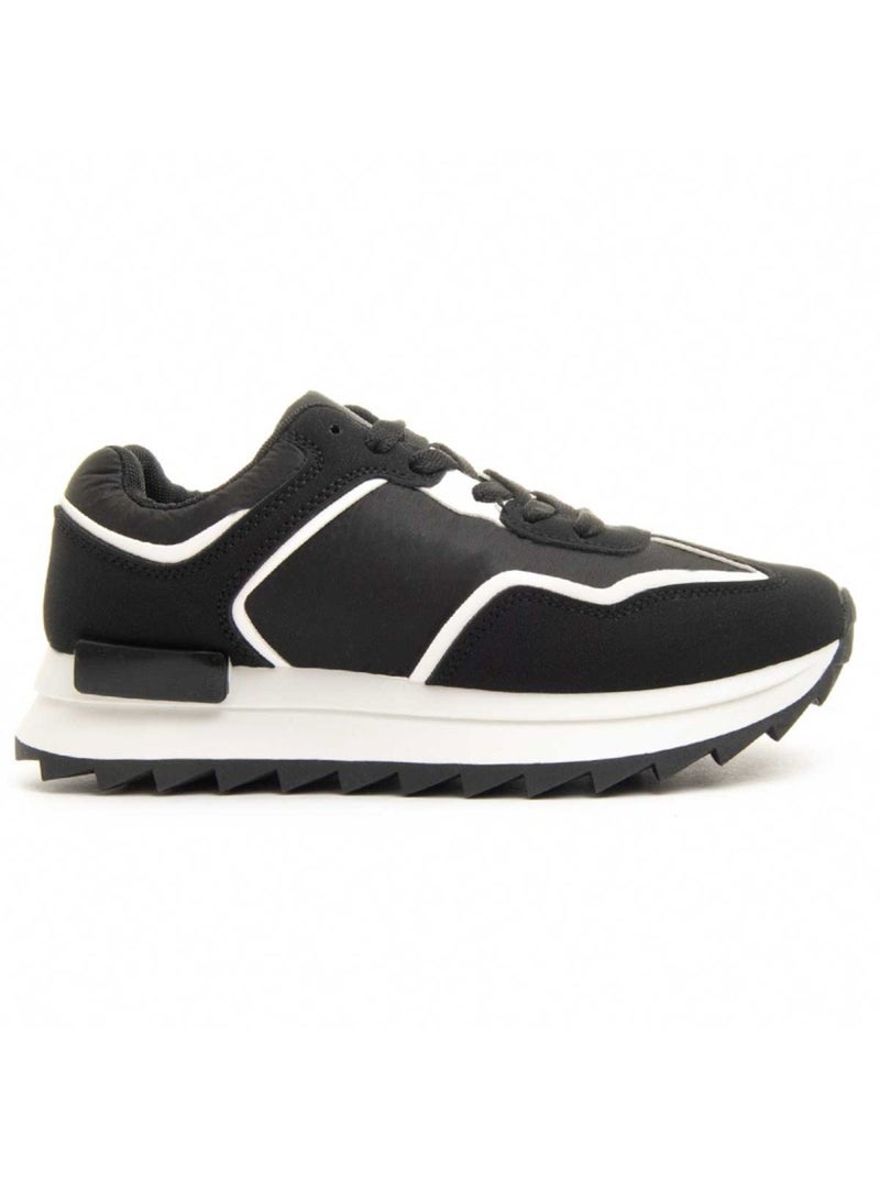 Sneaker Synthetisch Materiaal Montevita Zwart - Kiabi
