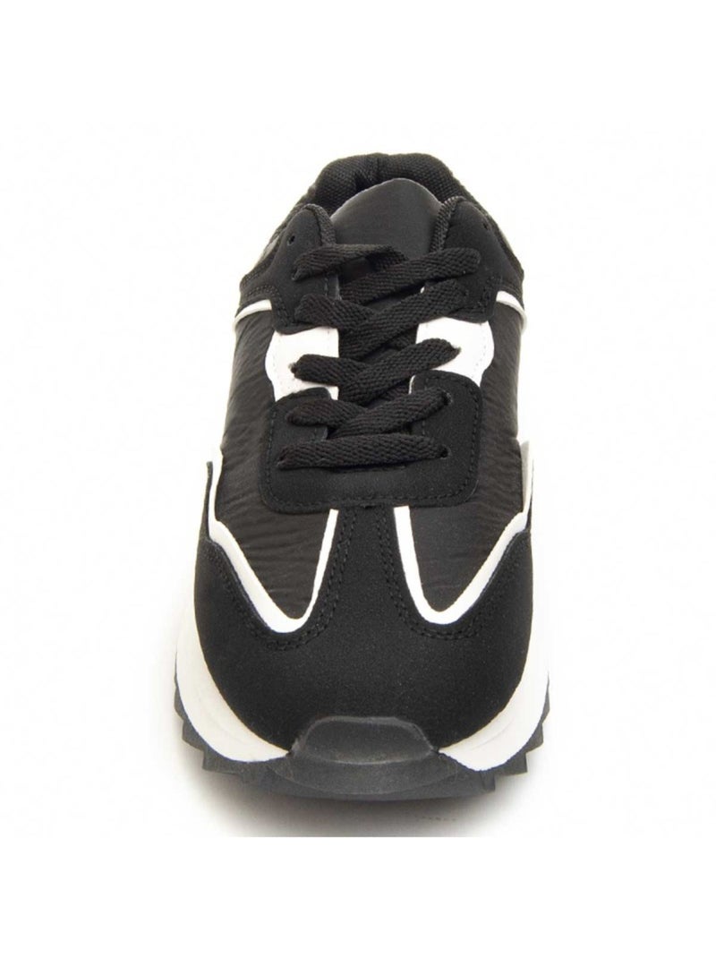 Sneaker Synthetisch Materiaal Montevita Zwart - Kiabi