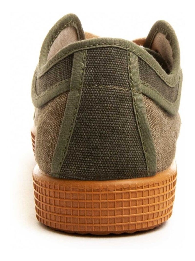 Sneaker textiel montevita Groen - Kiabi