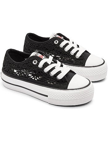 Sneakers conguitos bajas crochet