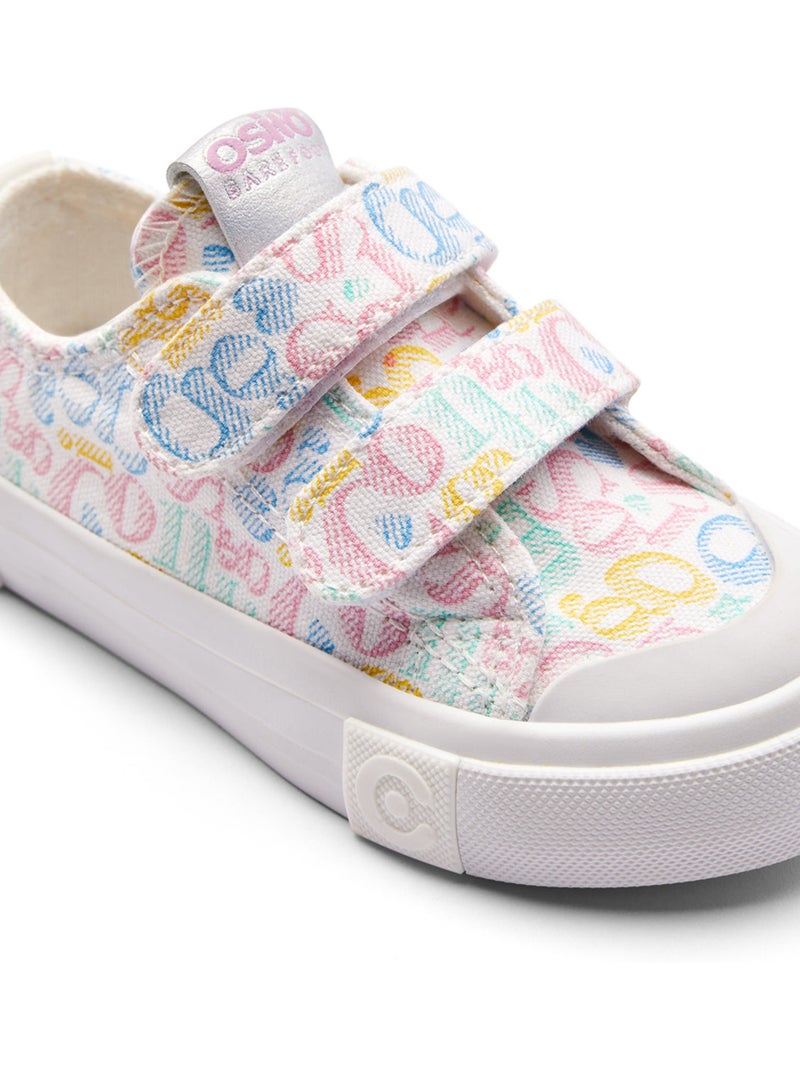 Sneakers Conguitos Bajas Doble Cierre Multicolor - Kiabi