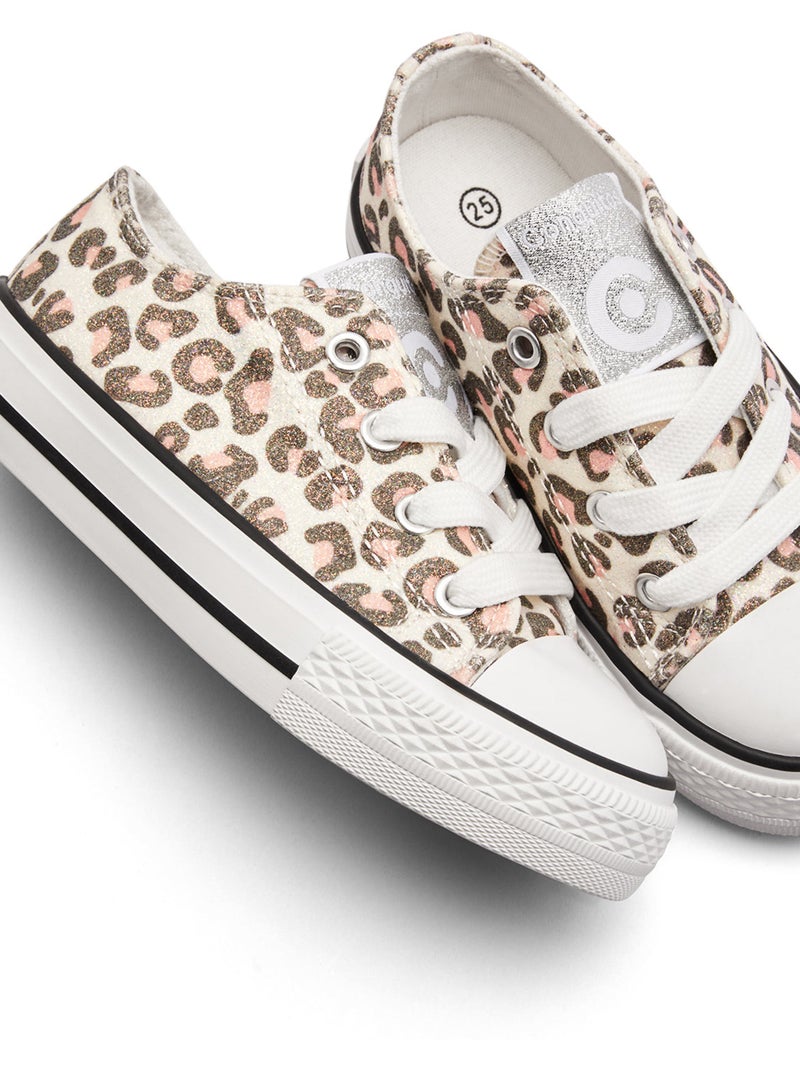 Sneakers Conguitos Bajas Leopardo Multicolor - Kiabi